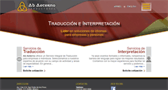 Desktop Screenshot of abaeterno.com.mx